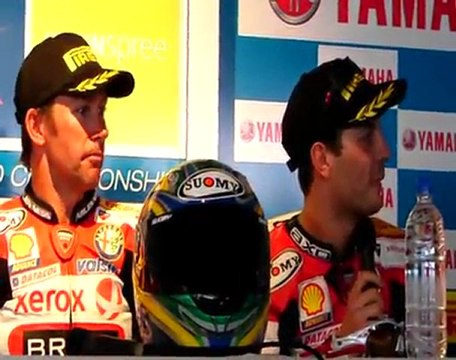 Fabrizio: Bayliss and Corser are like my Grandfather