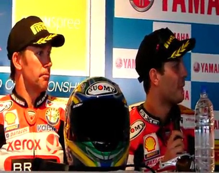 Fabrizio: Bayliss and Corser are like my Grandfather