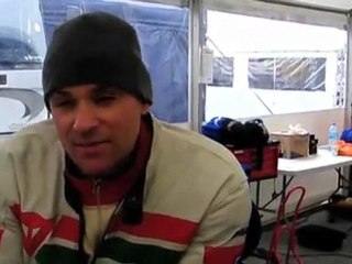 Snow action for R1 Cup at Brands Hatch