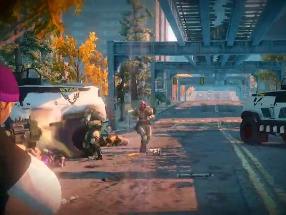 Saints Row The Third - Trailer : parodie Call of Duty Modern Warfare 3 et Battlefield 3