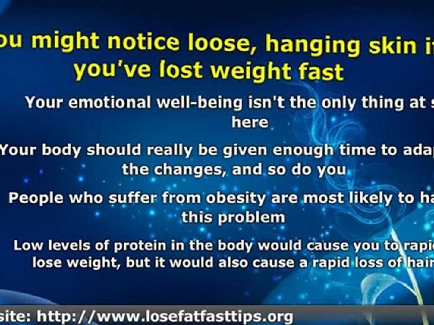 The Consequences of Speedily Losing Weight: Have You Lost Weight Fast?