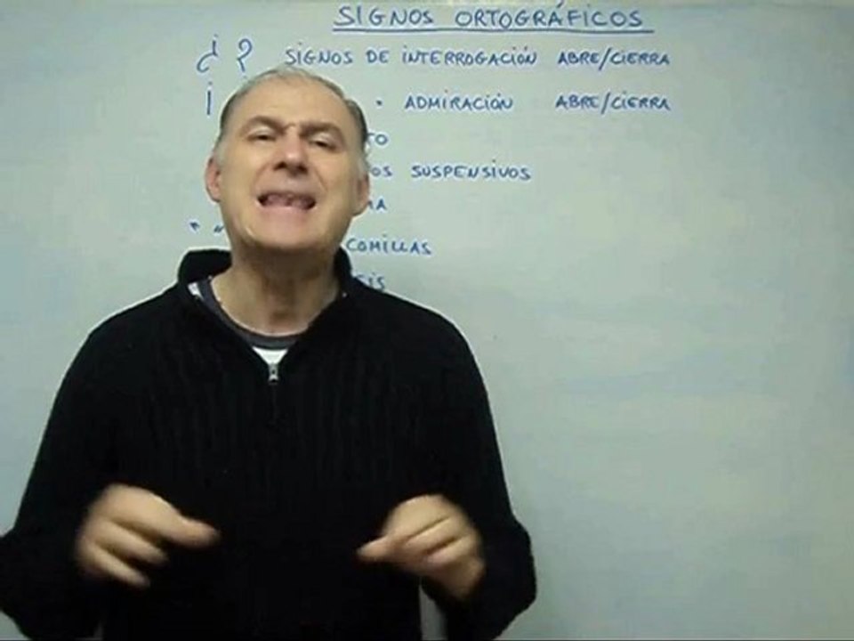 Pontoação em espanhol