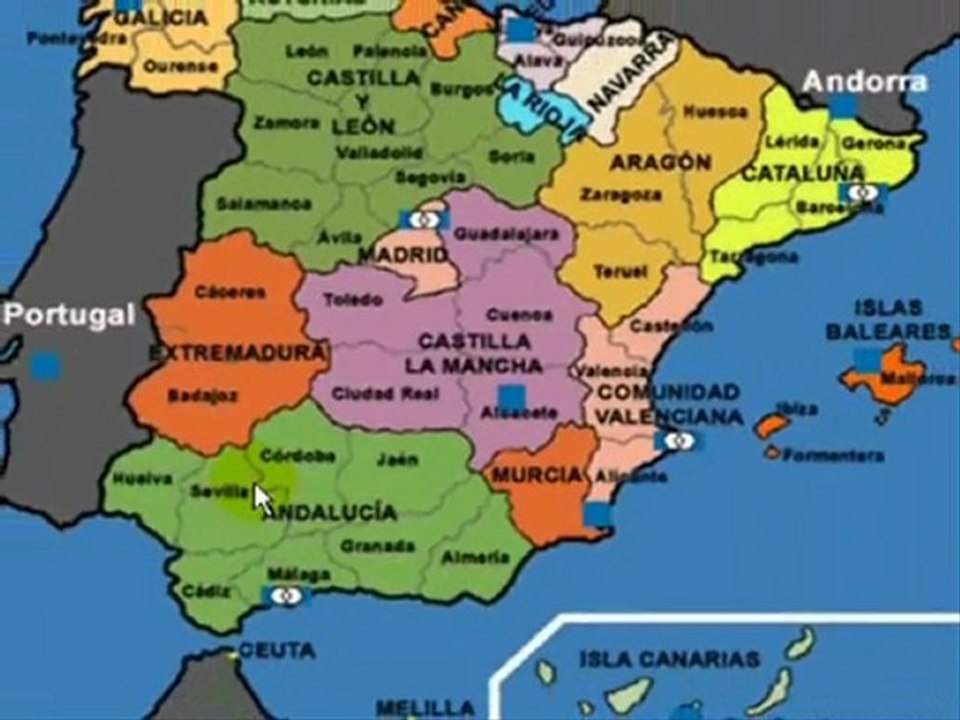 Espanha situação geográfica 1