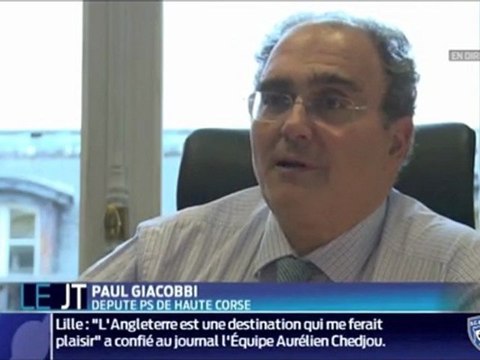 L2 / 2011-12 - Incidents Bastia / Lens : La réaction de Paul Giacobbi