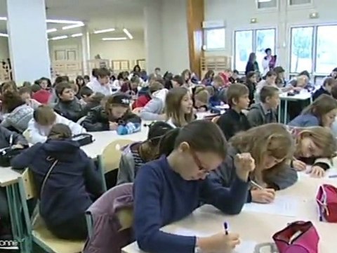 Leucodystrophies: Denis Brogniart fait la dictée (Essonne)