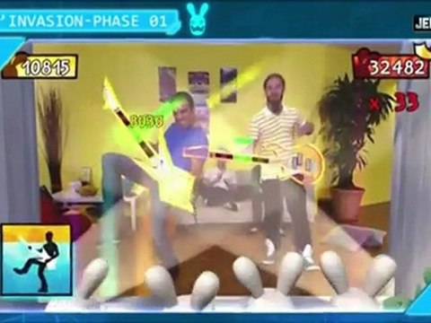 Les Lapins Crétins partent en Live - Une vidéo déjantée