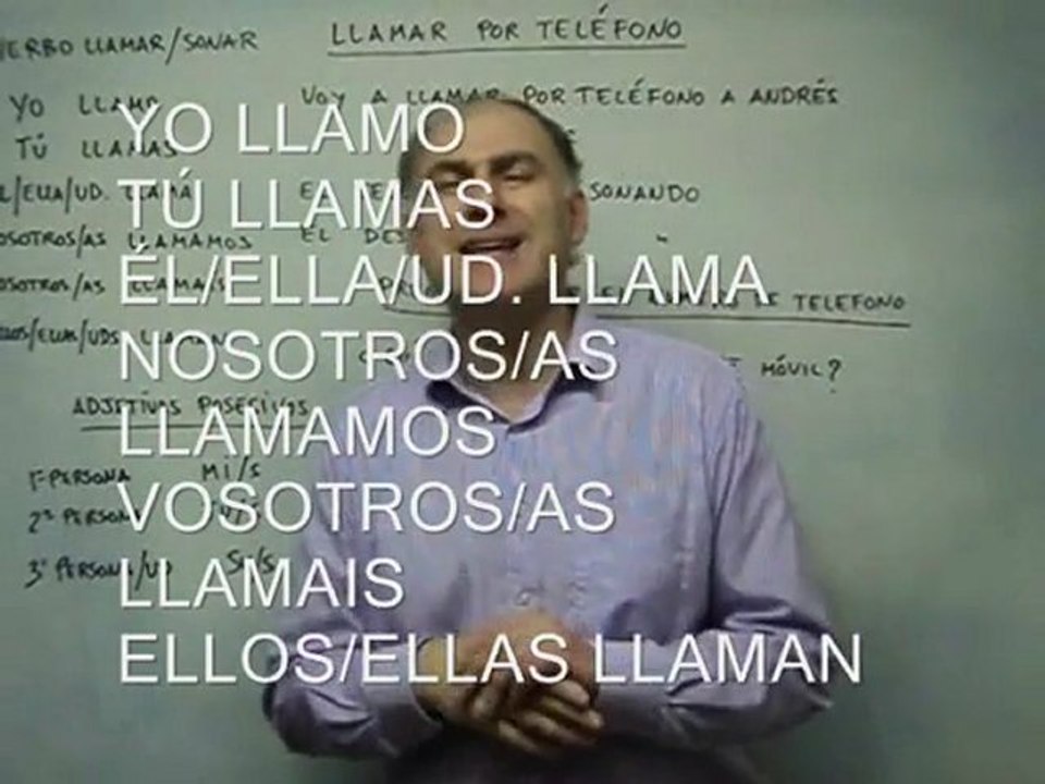Ligar pelo telefone em espanhol