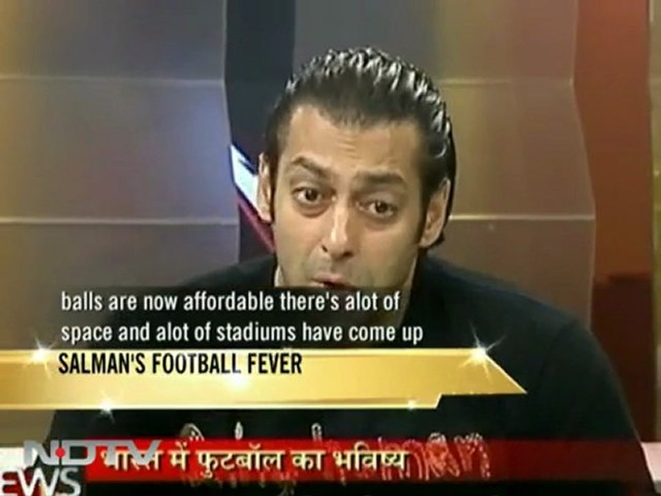 IFV-Salman Khan Brand Ambassador Of Indian Football