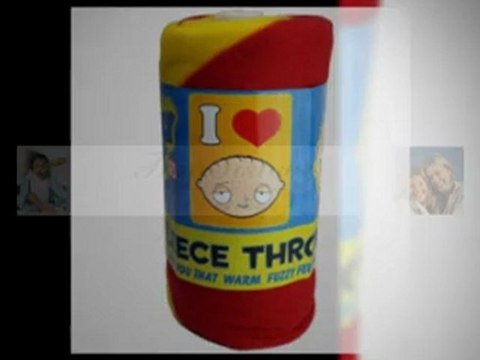 Fun Character Fleece Blankets