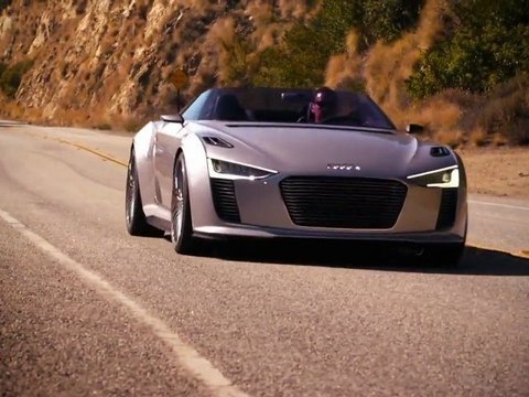 Audi e-tron Spyder, la voiture de sport électrique la plus rapide