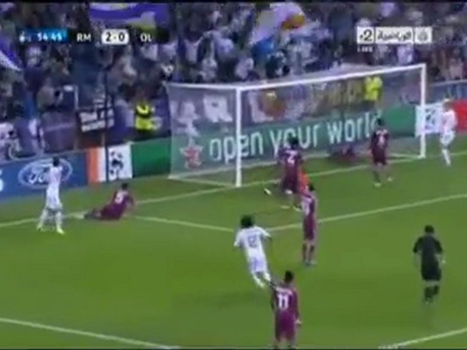 Real Madrid 4 vs 0 Olympique Lyon Highlights Champions League