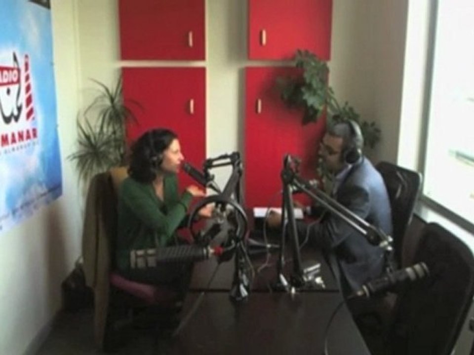 Choumicha à la radio Al Manar Belgique