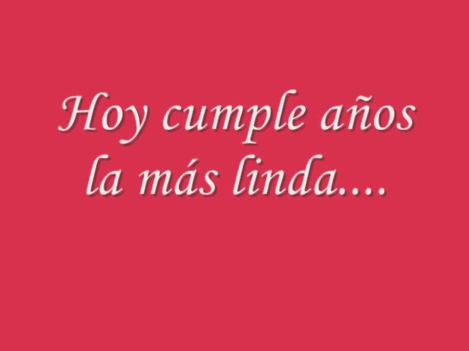 ANDREA DEL BOCA - FELIZ CUMPLEAÑOS