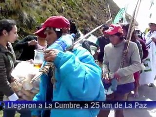 Bolivia: los indígenas a un paso de La Paz