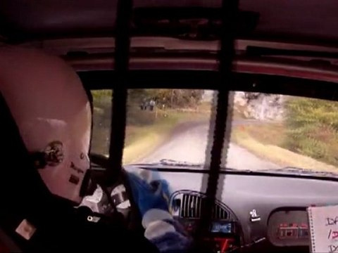 Caméra embarquée Eric Billaud Rallye des Bauges 2011