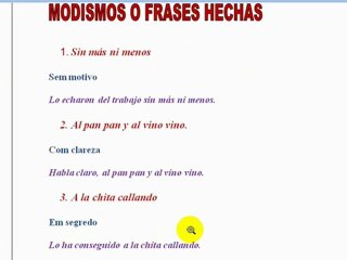 Expressões em espanhol 2