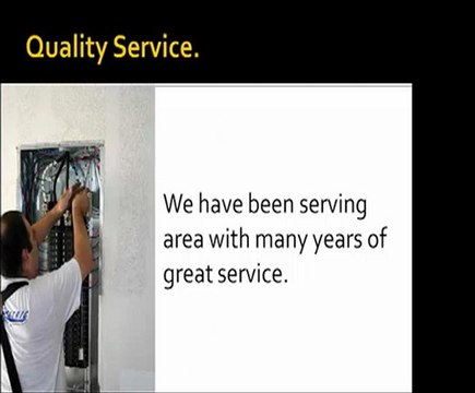 We offer electrical installations, maintenance, and repairs