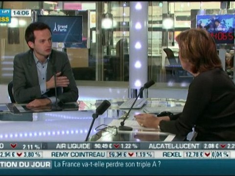 Pierre-Yves BOURNAZEL sur BFM Business : l'UMP à la conquête de Paris - 181011