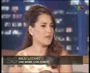 MAJU LOZANO PRESENTÓ A SU HIJO EN EL PROGRAMA DE SUSANA
