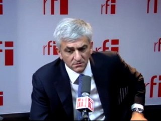 Hervé Morin, député-maire d’Epaignes, président du Nouveau centre