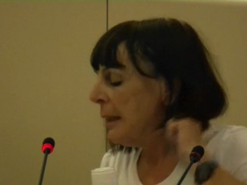 Hôtel Dieu, intervention de Nadine Gelas, conseil du 17 octobre 2011