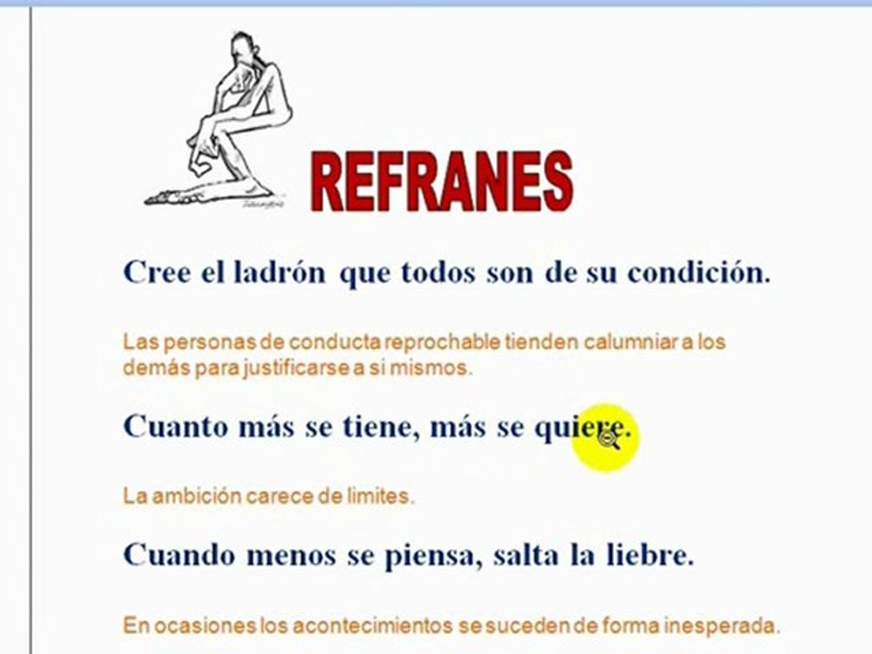 Ditados em espanhol