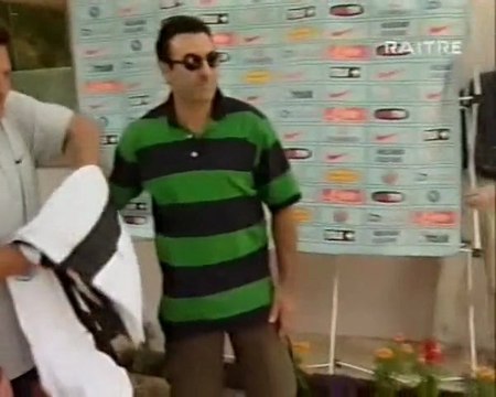 00D - Servizio dopo amichevole Napoli - Mestre 3-4 - Serie B 1999-2000