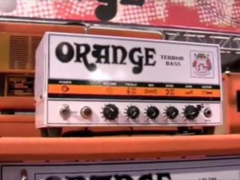 New Orange Dual Terror Amp NAMM 2009