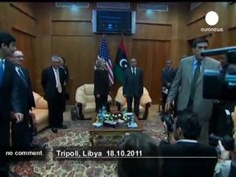Hillary Clinton à Tripoli - no comment
