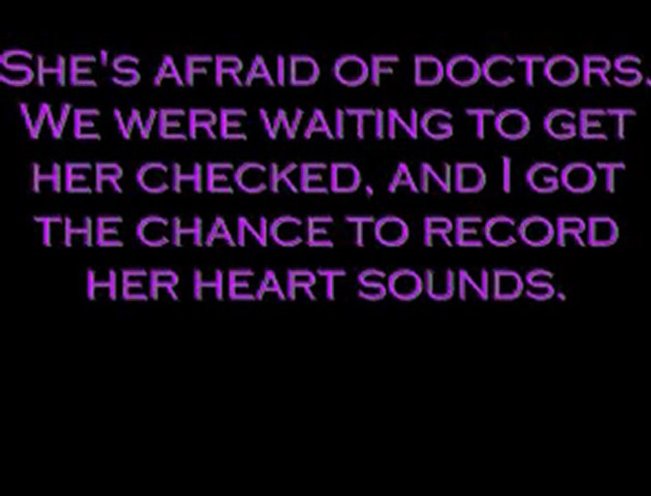 8 years old girl's heartbeat -2
