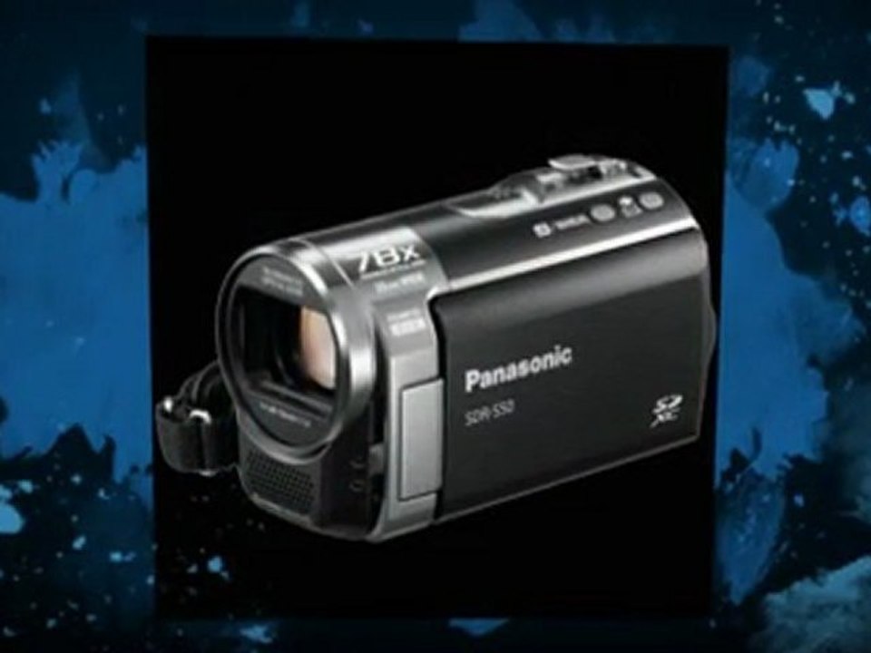 Panasonic SDR-S50K Std-Def SD Camcorder with 78X Zoom & ...