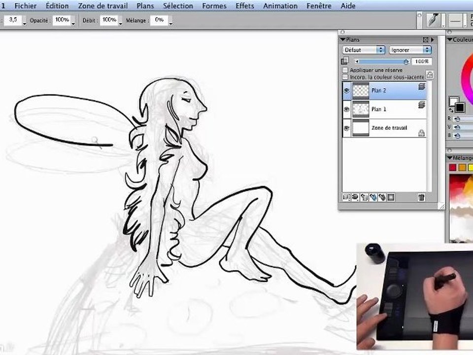 Wacom MasterClass Vol. 2 - Encrage avec des calques et la plume grattoir