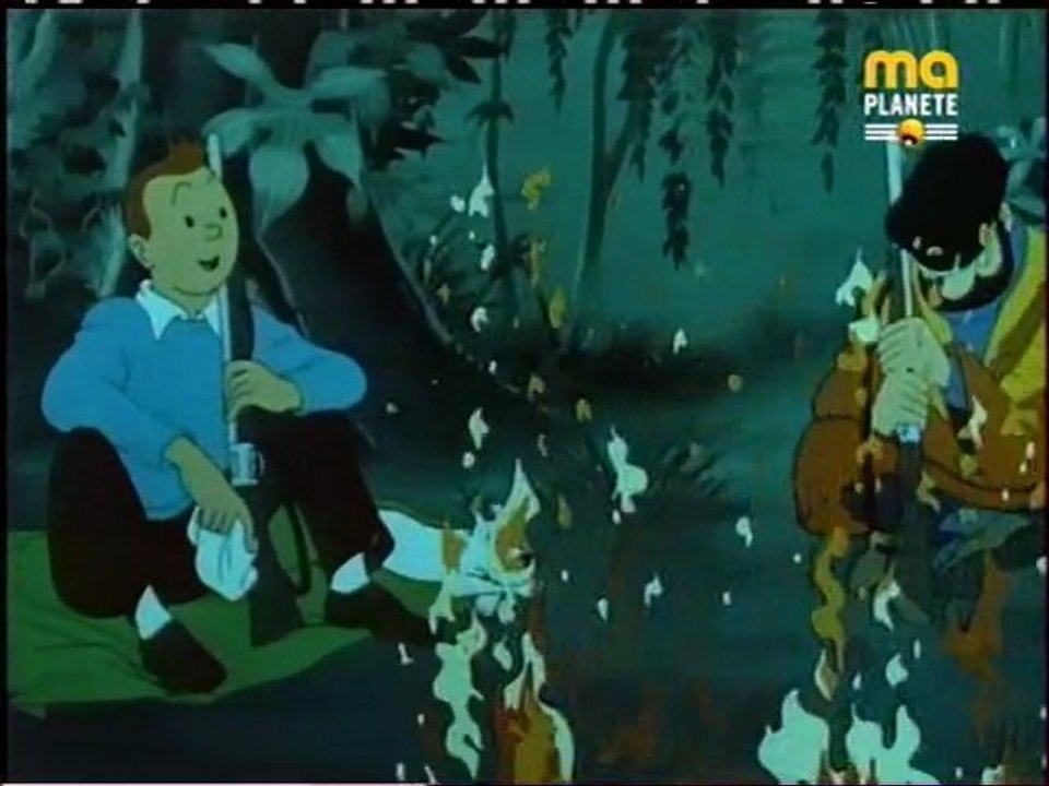 Tintin - Le temple du soleil, 1969 Belvision - Ode à la nuit