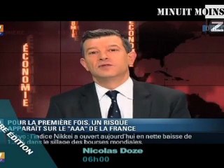 Nicolas Doze - La France sera dégradée 3 semaines avant les élections - BFMTV