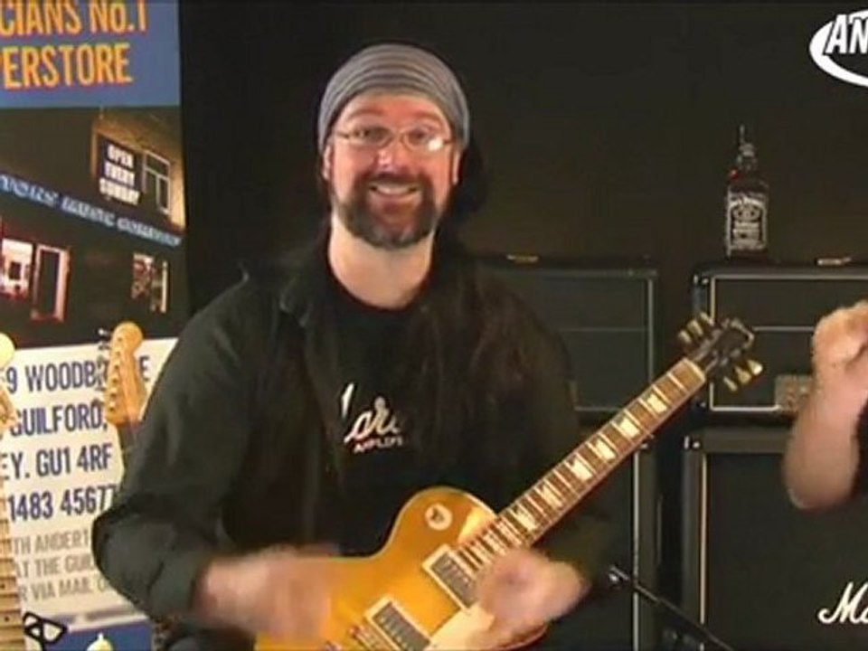 Marshall AFD100 Slash Signature Head demo