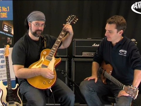 Getting classic rock blues tones from the Marshall YJM100 head