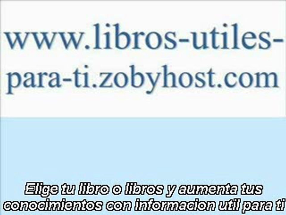 el libro util para ti  bajar libros  libros gratis