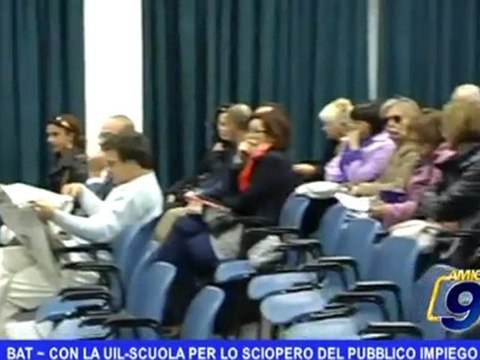 BAT | Con la UIL-SCUOLA per lo sciopero del pubblico impiego