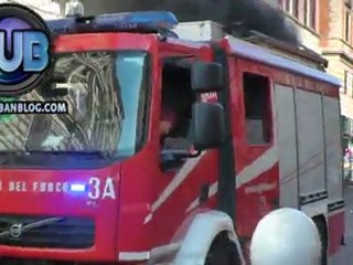 Suv incendiato, la disperazione della proprietaria - Roma 15 ottobre