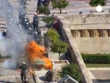 Grecia: violenti scontri tra manifestanti e polizia