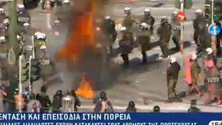 Athènes, 15h50, place Syntagma, mercredi, 19 octobre 2011