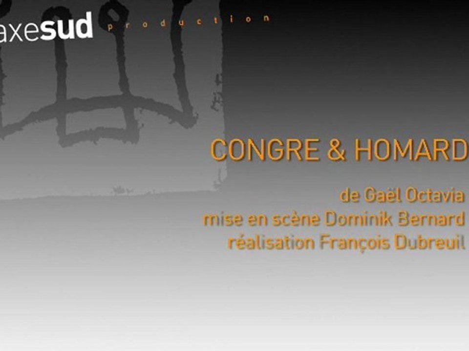 CONGRE ET HOMARD TRAILER