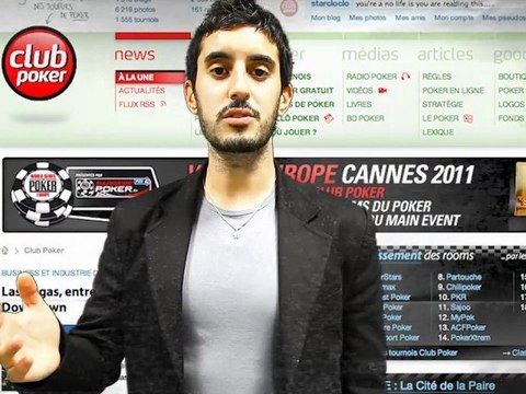 Le petit journal du Club Poker aux WSOPE : day 3