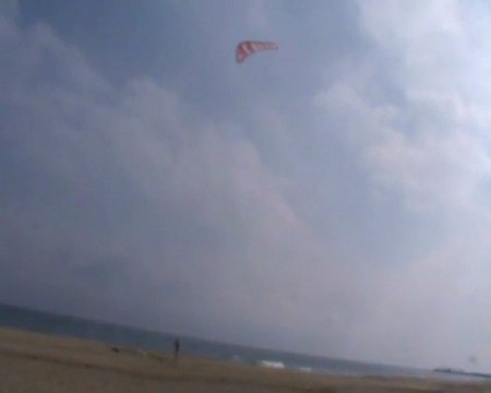 essai aile delta pour kiteboat Aile auto-zénith ou auto-stable