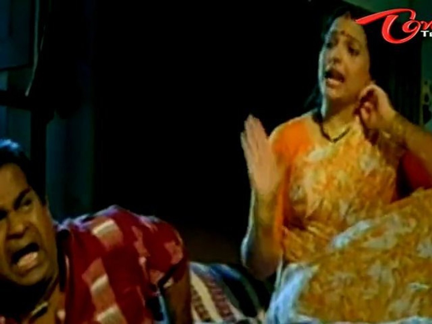 Brahmanandam Romantic Comedy With His Wife