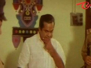 Funny Scene Between Brahmanandam - Chalapathi Rao
