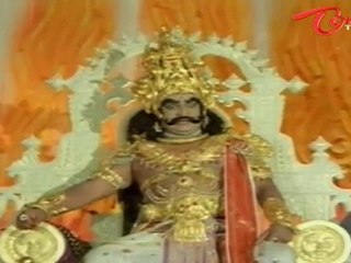 Kaikala Satya Narayana As Yamadharma Raja Comedy In Hell