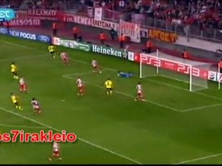 OLYMPIACOS - DORTMUND 3-1 highlights