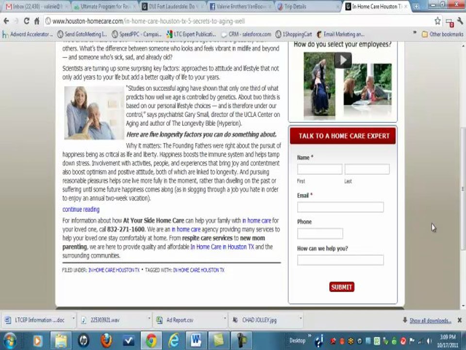 In Home Care Houston TX: 5 Secrets to Aging Well