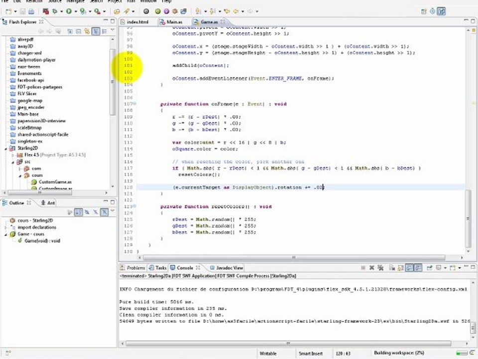 Utiliser Starling Framework et profiter du GPU dans vos jeux en 2D